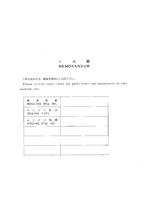 Manual del catálogo de piezas de la excavadora Hitachi EX25