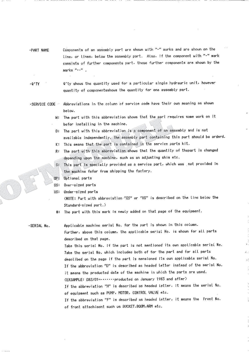 HITACHI UH04-7 UH053 Equip Component Excavator Parts Catalog Manual P1539-H-1