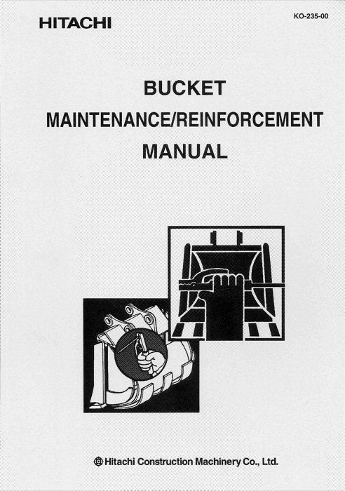 HITACHI BUCKETS EXCAVATOR SERVICE MANUAL