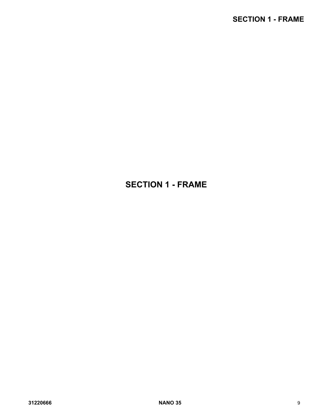 JLG POWER TOWER NANO 35 Vertical Mast Parts Catalog Manual