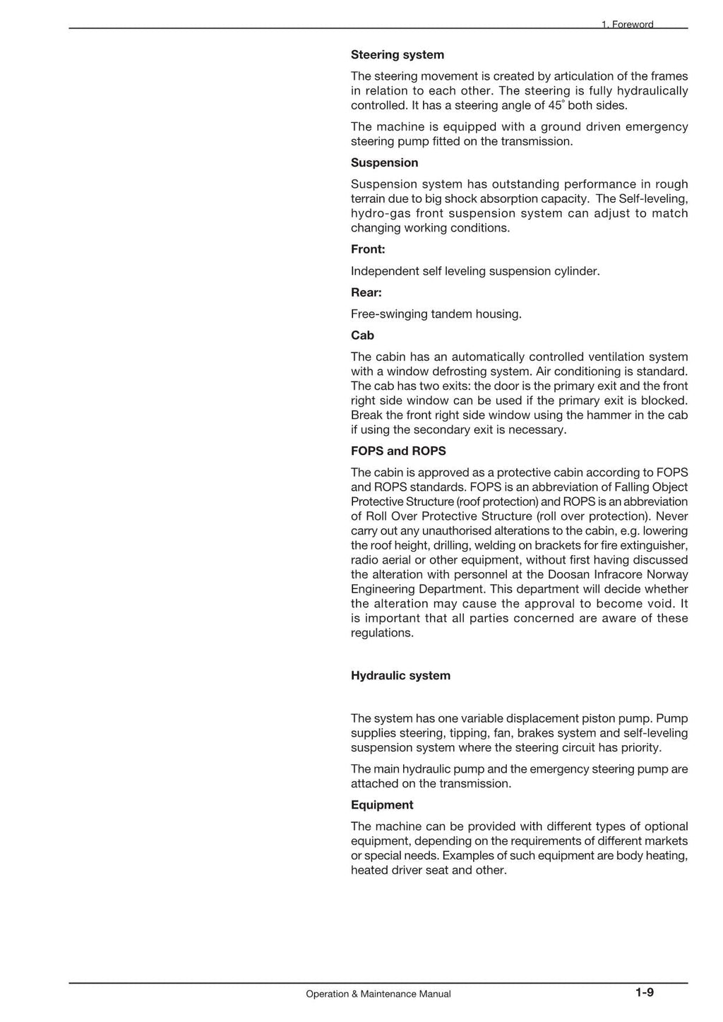 Hyundai HA30 HA30A HA45 HA45A DUMP TRUCKS Operators Maintenance Manual