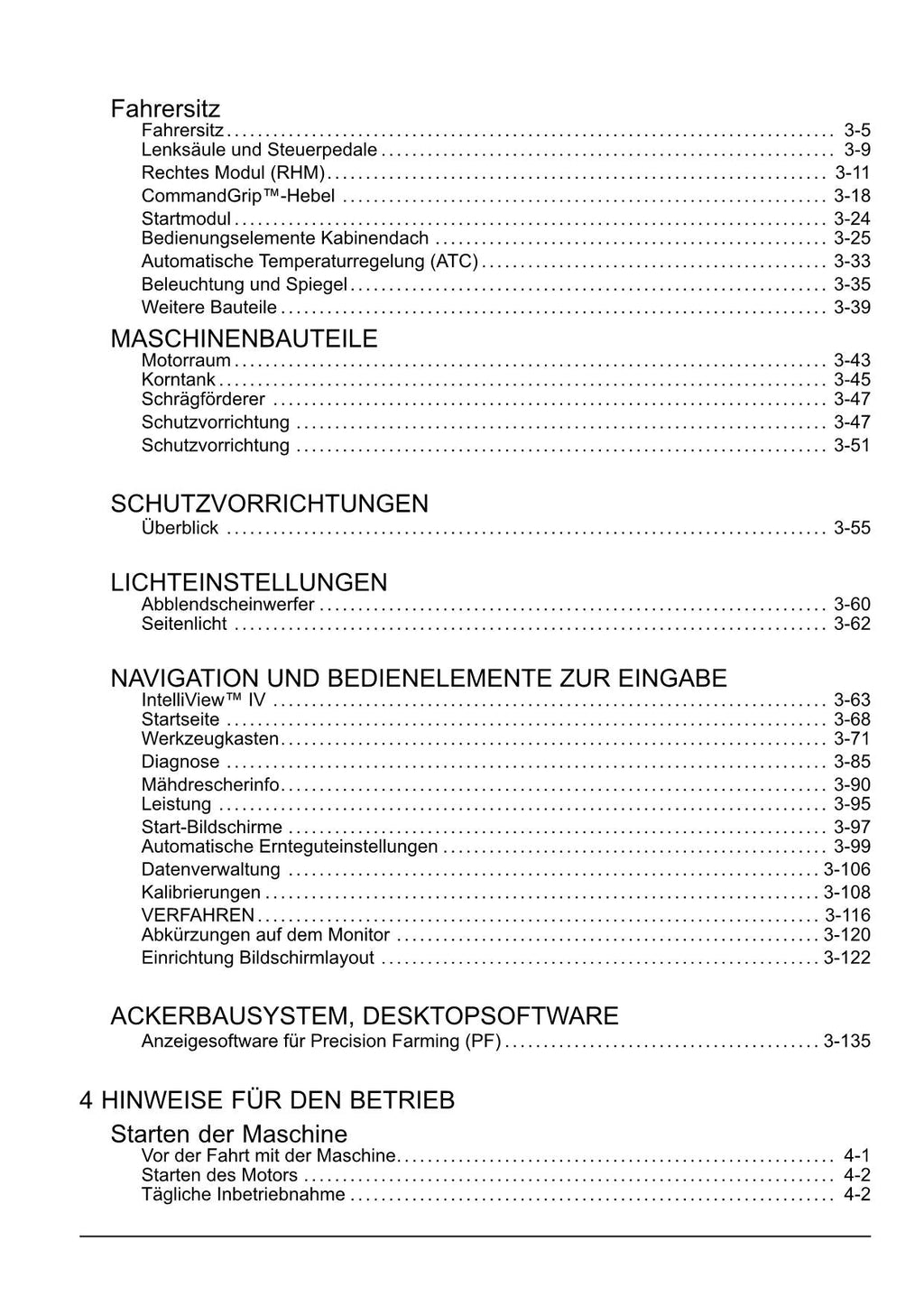 New Holland CR10 90 Mähdrescher Betriebsanleitung
