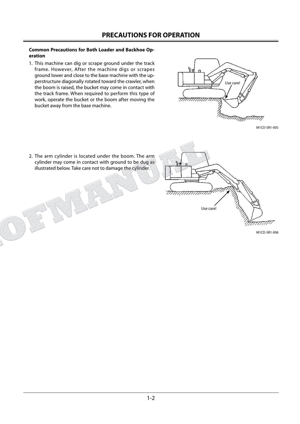 Catálogo de piezas de excavadora HITACHI ZX70 ZX75US-A con accesorio frontal de alcance corto