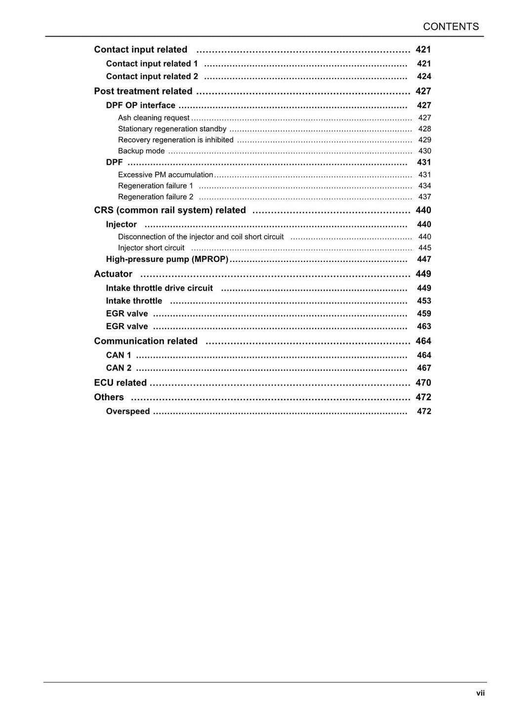 Hitachi Yanmar 4TN88C 4TN86CT 4TN98C 4TN98CT Engine Technical Service manual