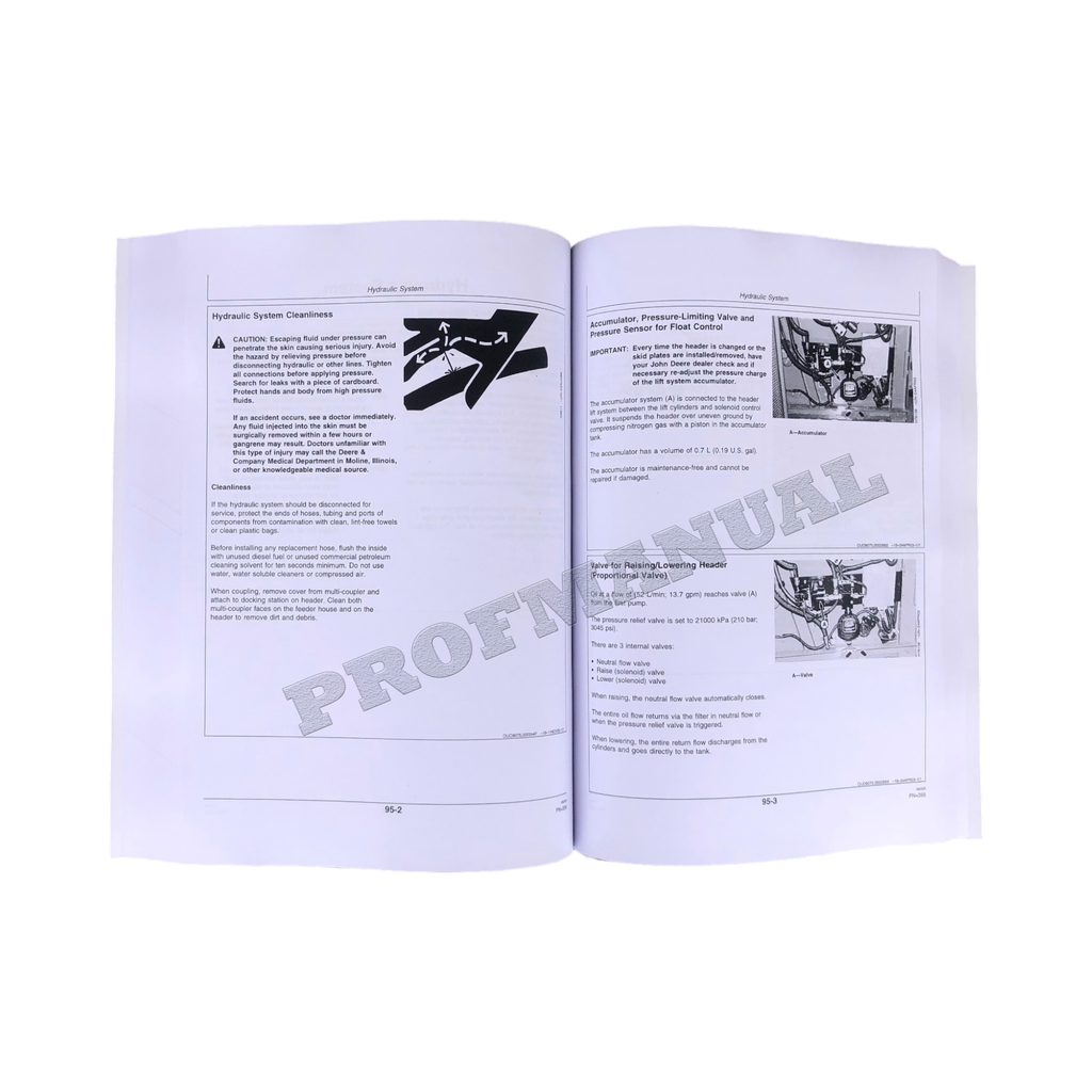 MANUAL DEL OPERADOR DE LA COSECHADORA JOHN DEERE 9860 STS + ¡EXTRA! OMH219445 