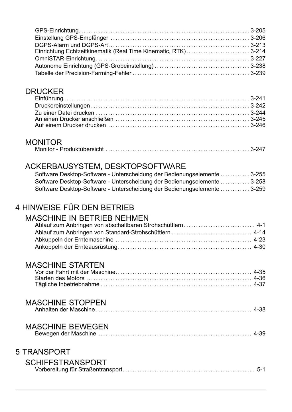 New Holland 9040L 9040M 9060L 9080L 9090L Traubenerntemaschine Betriebsanleitung