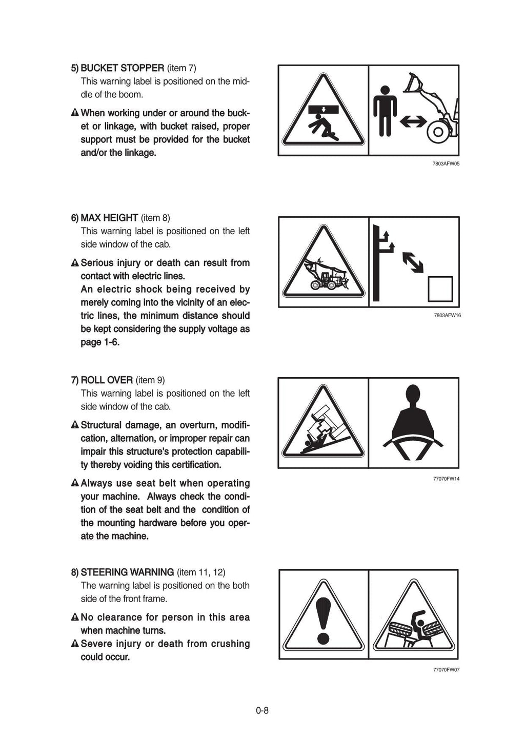 Hyundai HL980 WHEEL LOADER Operators Maintenance Manual