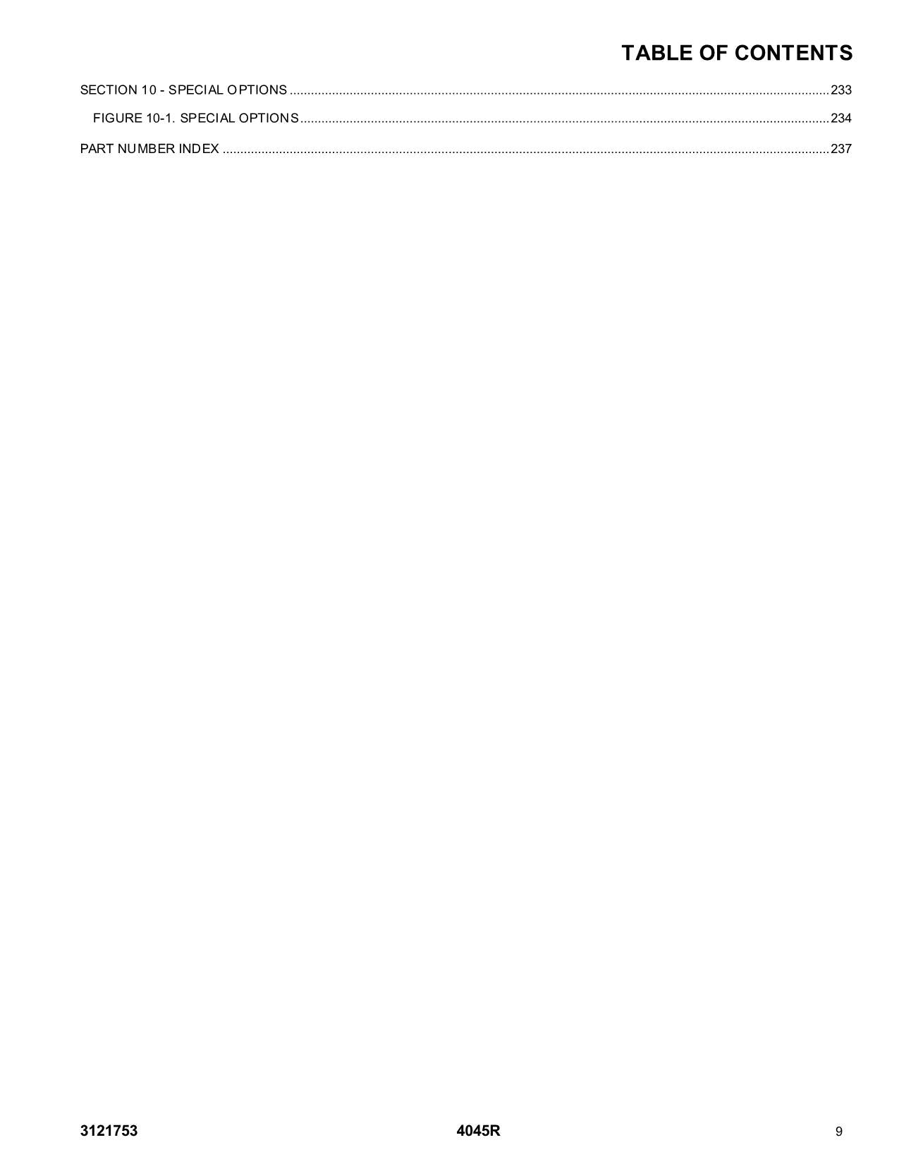 Manual del catálogo de piezas del elevador de tijera JLG 4045R