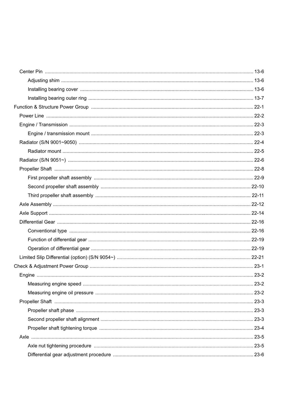 Hitachi ZW550 Wheel Loader Technical Manual Operational Principle TO11C5-E-01