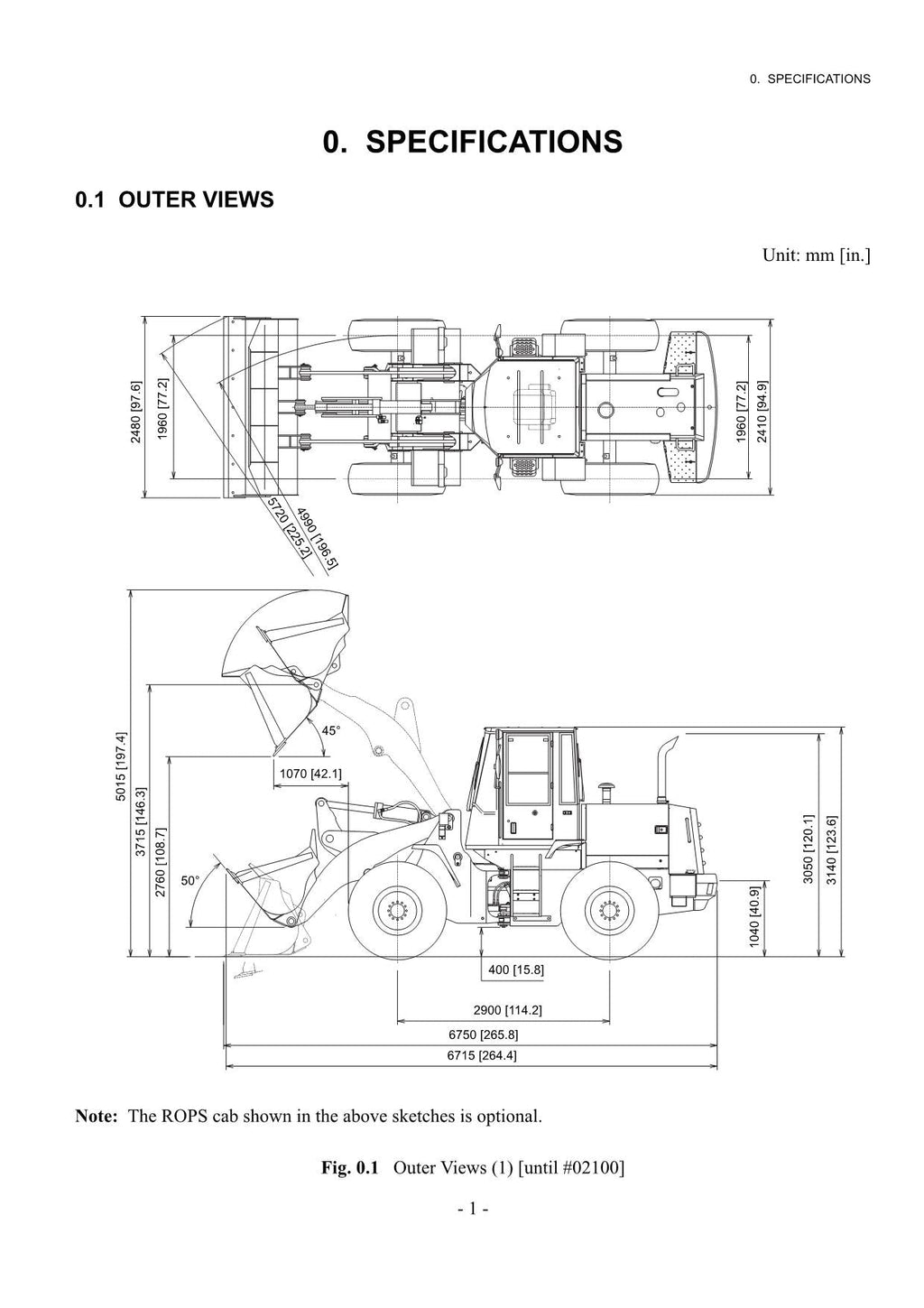 Hitachi LX110-7 Wheel Loader Technical Manual +Schematics