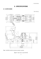 Hitachi LX110-7 Wheel Loader Technical Manual +Schematics