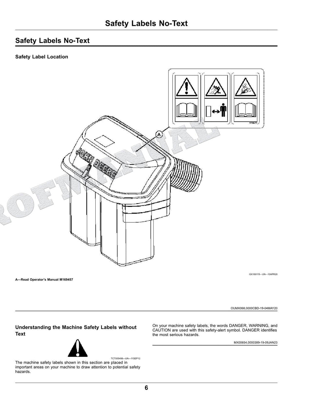 John Deere X590 X580 X394 X570 X384 Tractor Manual del Operador Español