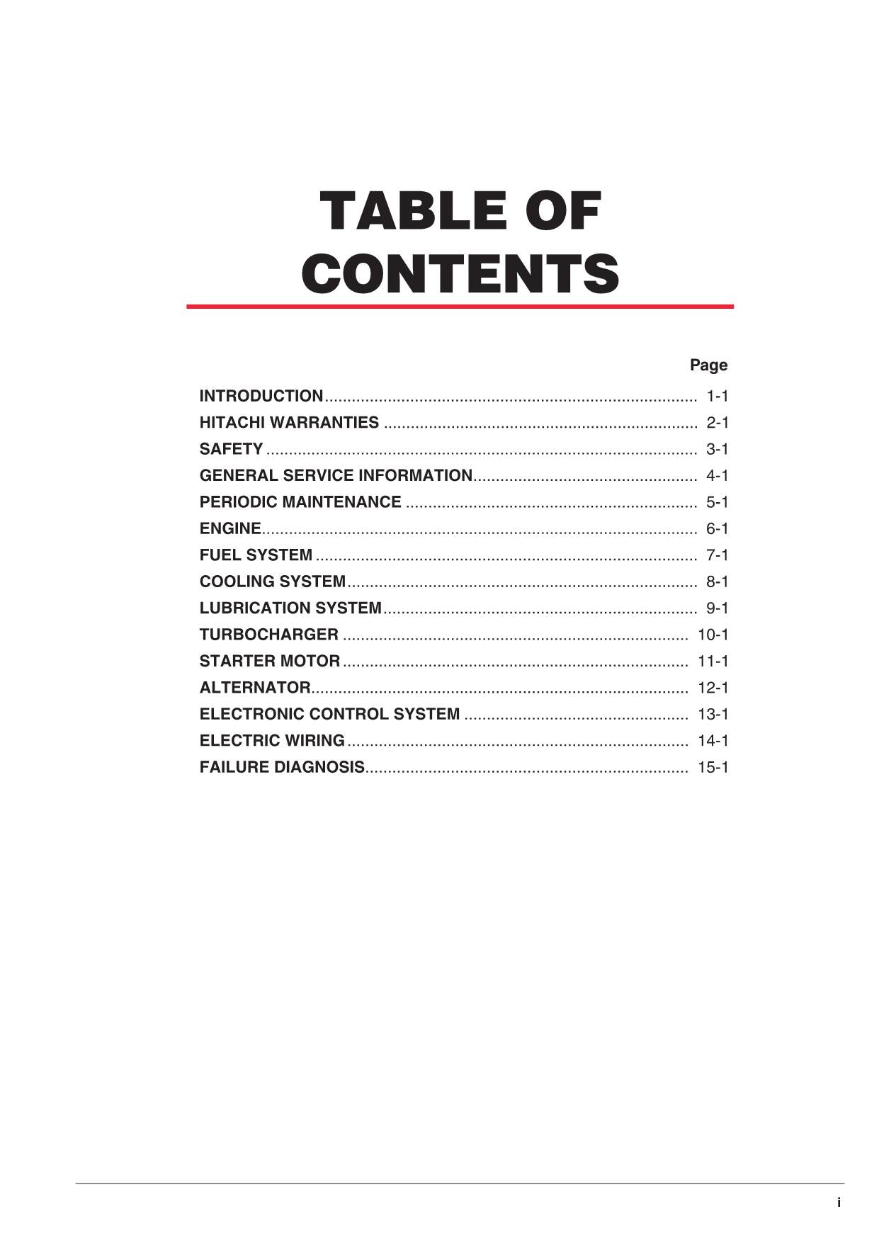 HITACHI 3TNV Series 3TNV84T-B 3TNV88 3TNV88-B 3TNV88-U Engine Workshop Manual