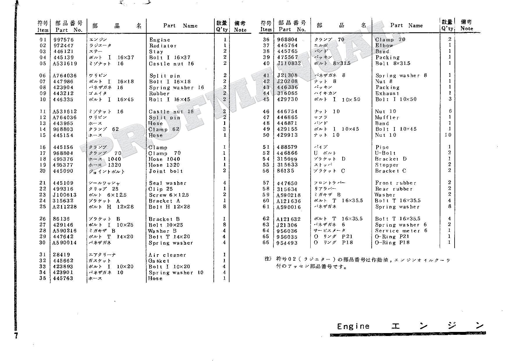 HITACHI UH03-2 CONSTRUCTION Excavator Parts Catalog Manual
