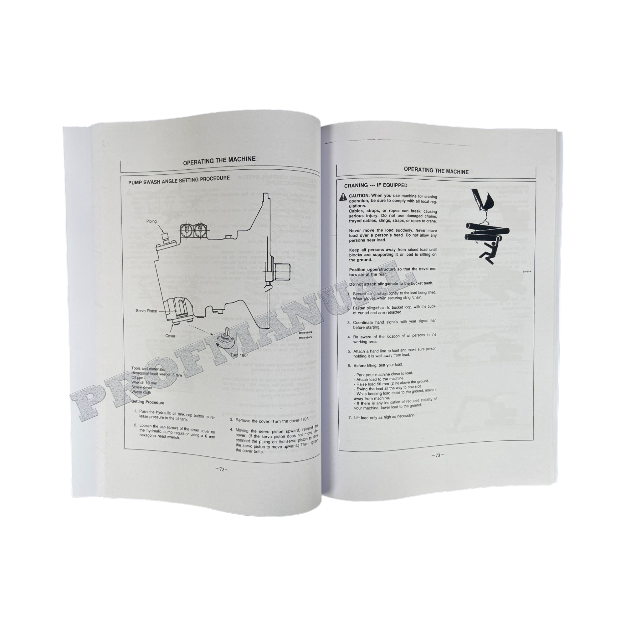 HITACHI EX200-2 EX200LC-2 EXCAVATOR OPERATORS MANUAL #2