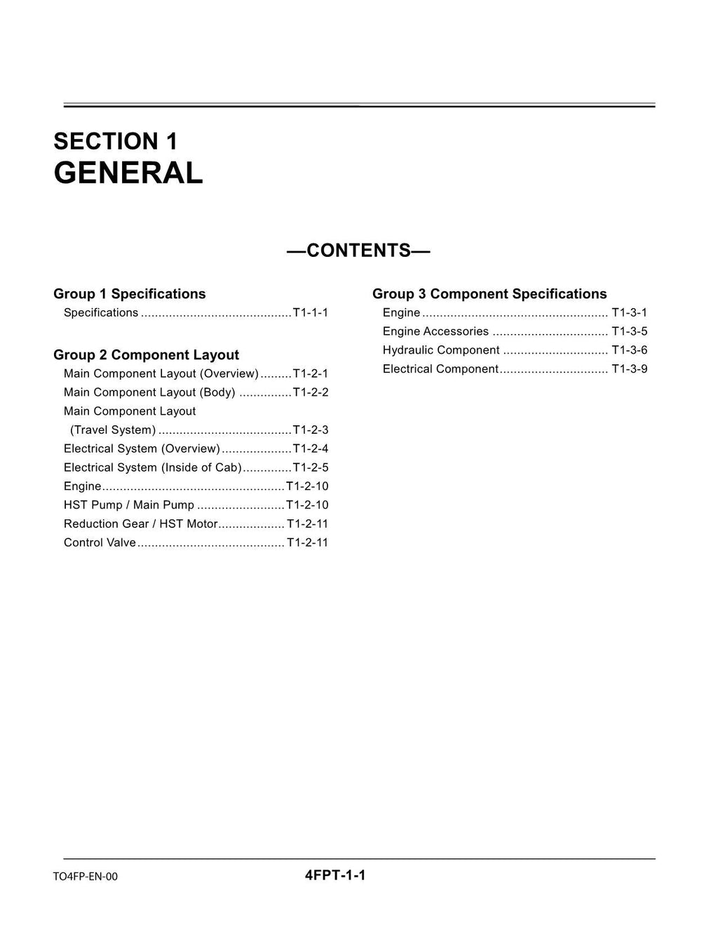 Hitachi ZW80 Wheel Loader Technical Manual Operational Principle