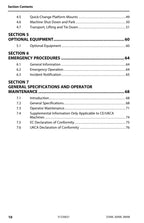 JLG 25AM 30AM 38AM Vertical Mast Maintenance Operation Operators Manual 31220631