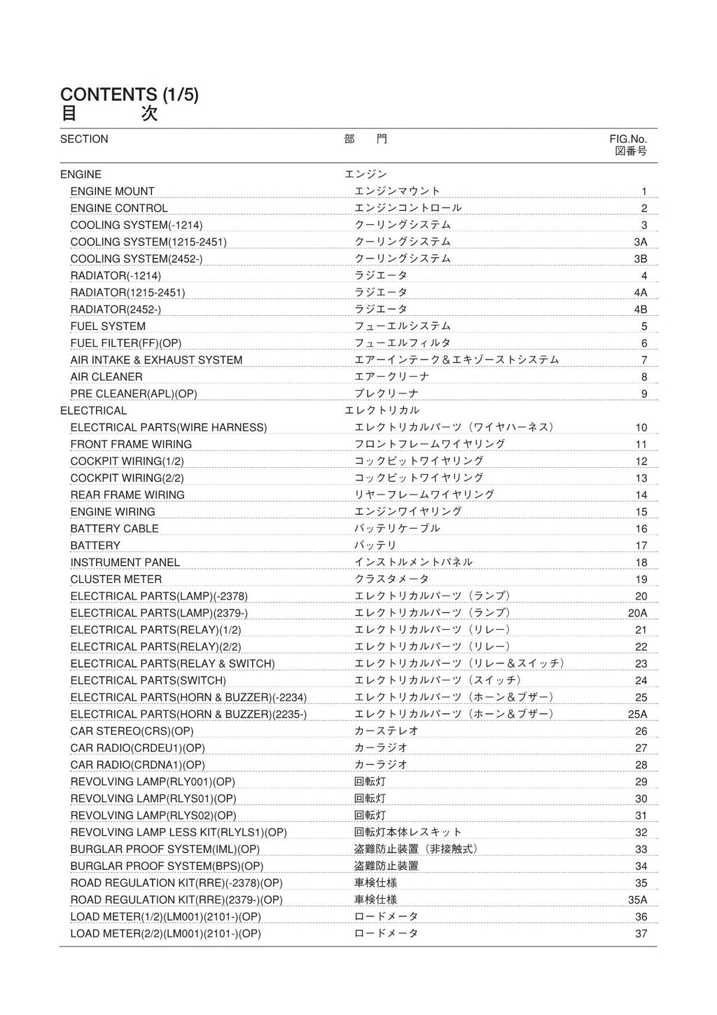 Hitachi LX130-7 Wheel Loader Parts Catalog Manual SN 001101-up PW-655J-H