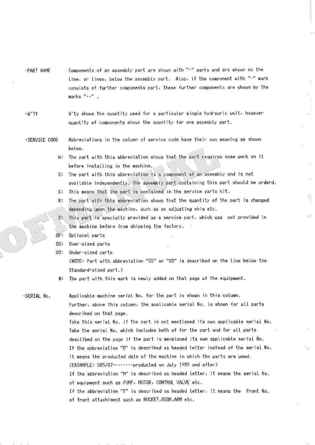 HITACHI UH04-7 UH053 Equip Component Excavator Parts Catalog Manual P12A-E1-3