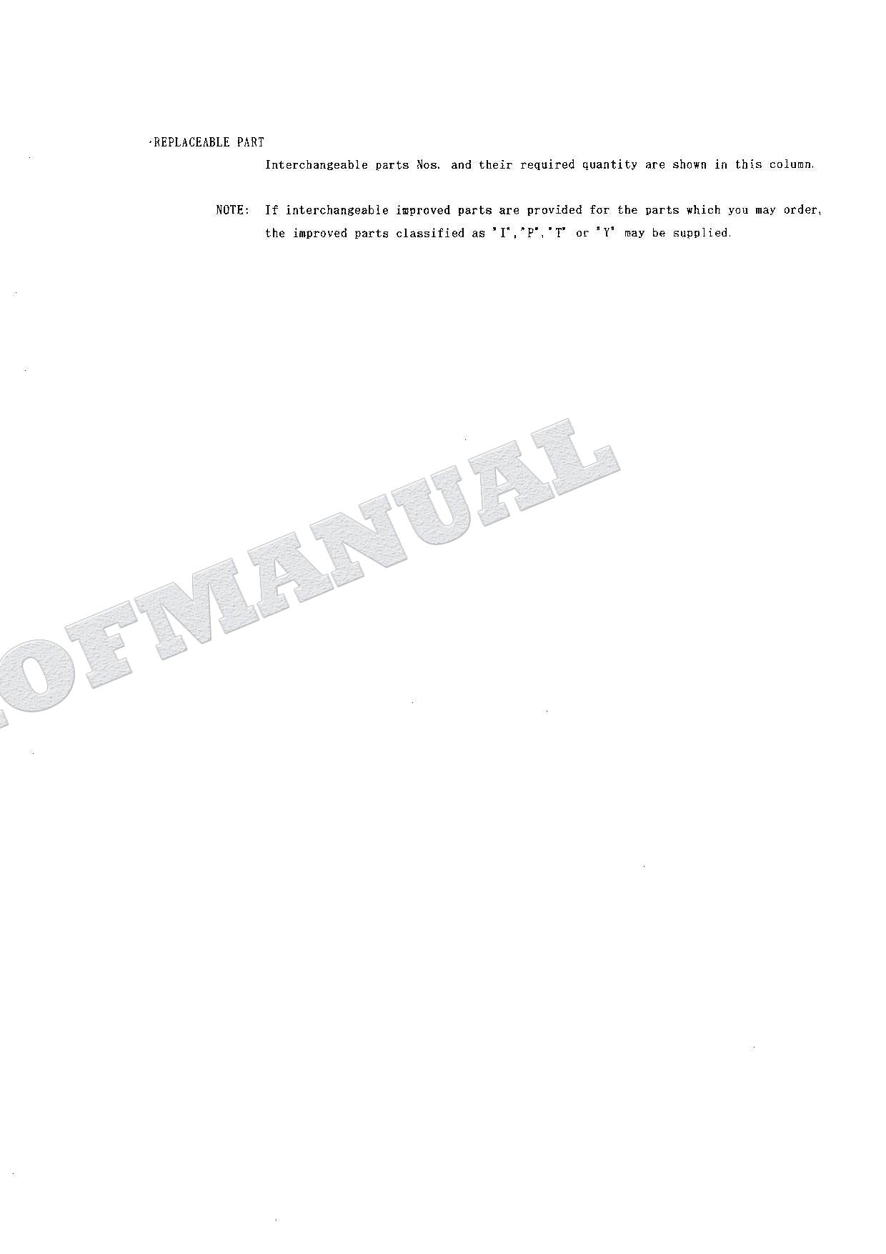 HITACHI EX100M-2 Equipment Component Excavator Parts Catalog Manual