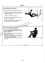 HITACHI Working Range Base Roll Angle Monitor EX-5 Excavator Service manual