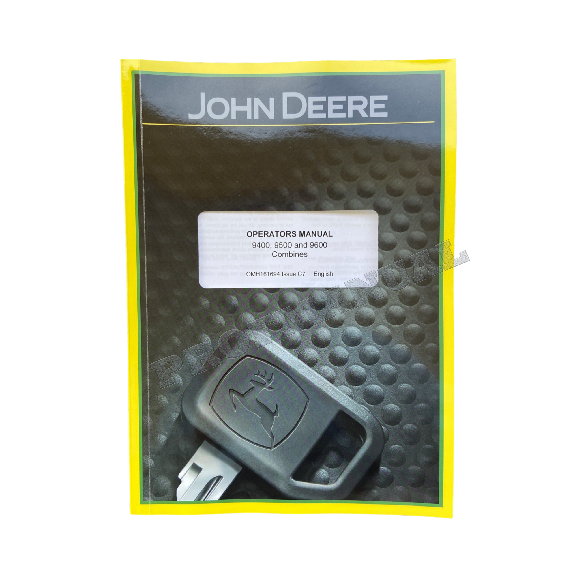 JOHN DEERE 9400 9500 9600 MANUAL DEL OPERADOR DE LA COSECHADORA + ¡BONIFICACIÓN!