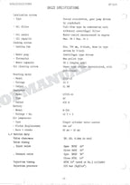 HITACHI UH122 Excavator Repair Service manual Specification