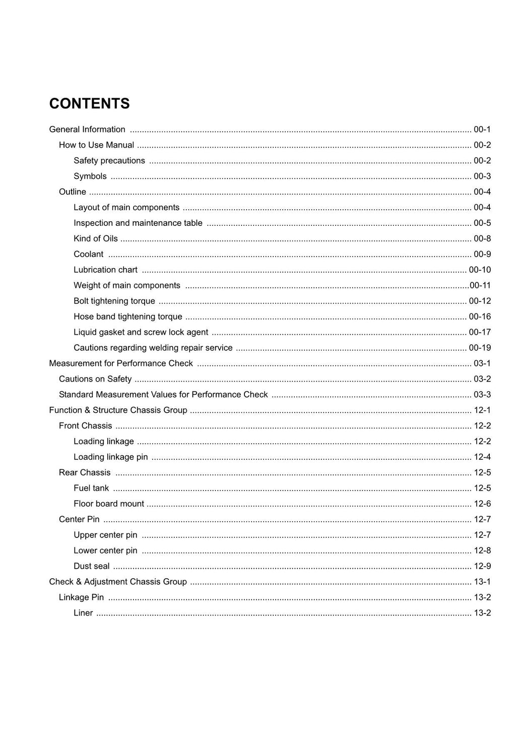 Hitachi ZW550 Wheel Loader Technical Manual Operational Principle TONHC-EN-00
