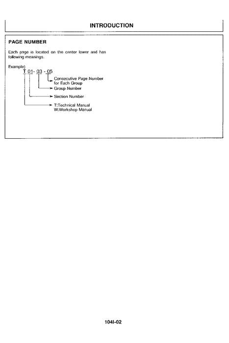 HITACHI EX100-2 EXCAVATOR SERVICE MANUAL