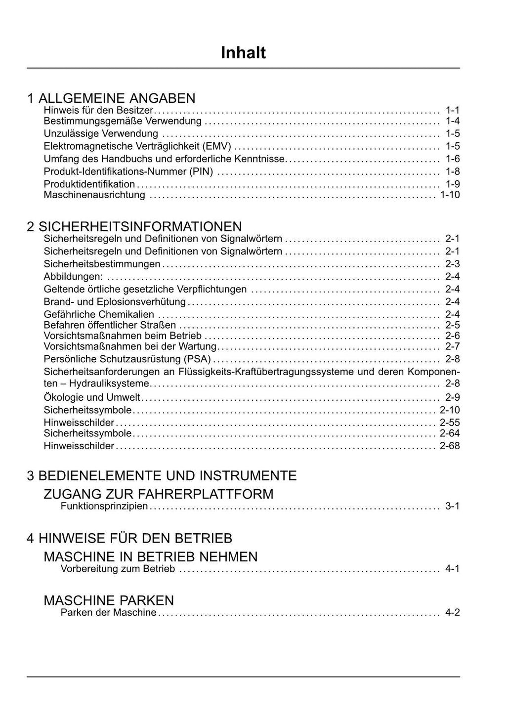 New Holland 450SFI 600SFI 750SFI 900SFI Schneidwerk Betriebsanleitung