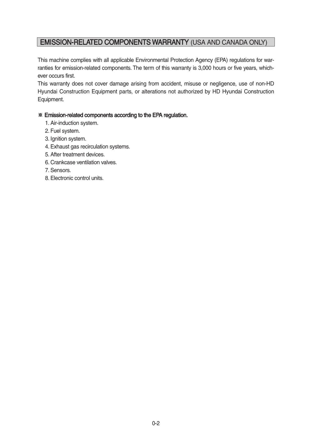 Hyundai HX235A LCR CRAWLER EXCAVATOR Operators Maintenance Manual