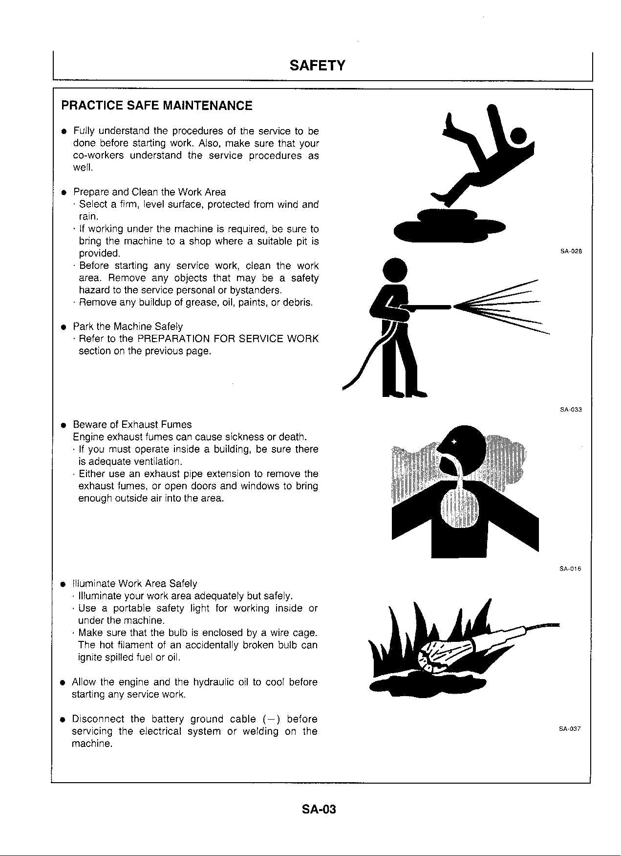 HITACHI EX100-3 Excavator Workshop Service Manual