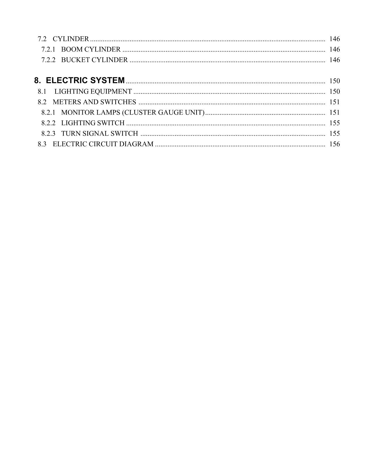 Hitachi LX300-7 Wheel Loader Technical Manual +Schematics