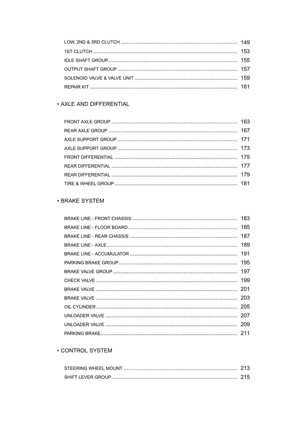 Hitachi ZW550-G Wheel Loader Parts Catalog Manual SN 0201-up