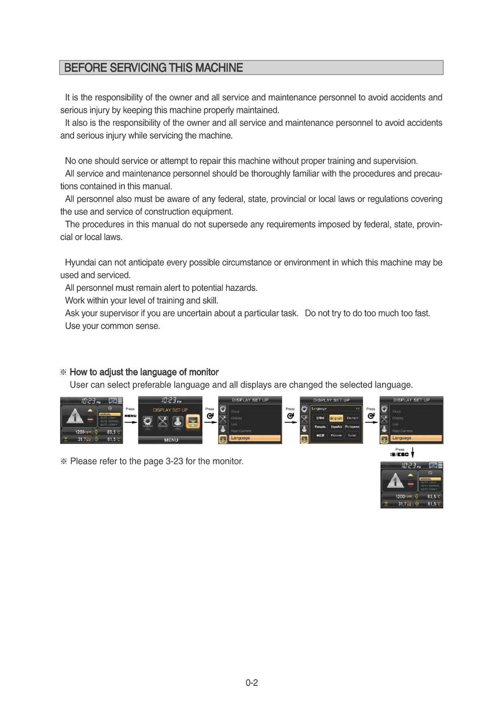 Hyundai HL740-9S WHEEL LOADER Operators Maintenance Manual