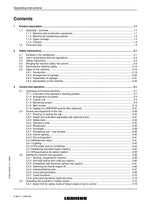 Liebherr R904 C Excavator Material handler Operators manual