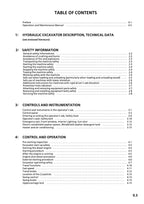 Liebherr R308 Excavator Operators manual