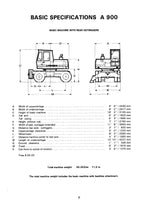 Liebherr A900 Excavator Operators manual