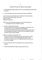 MANUAL DEL CATÁLOGO DE PIEZAS DEL MOTOR HITACHI S12A2