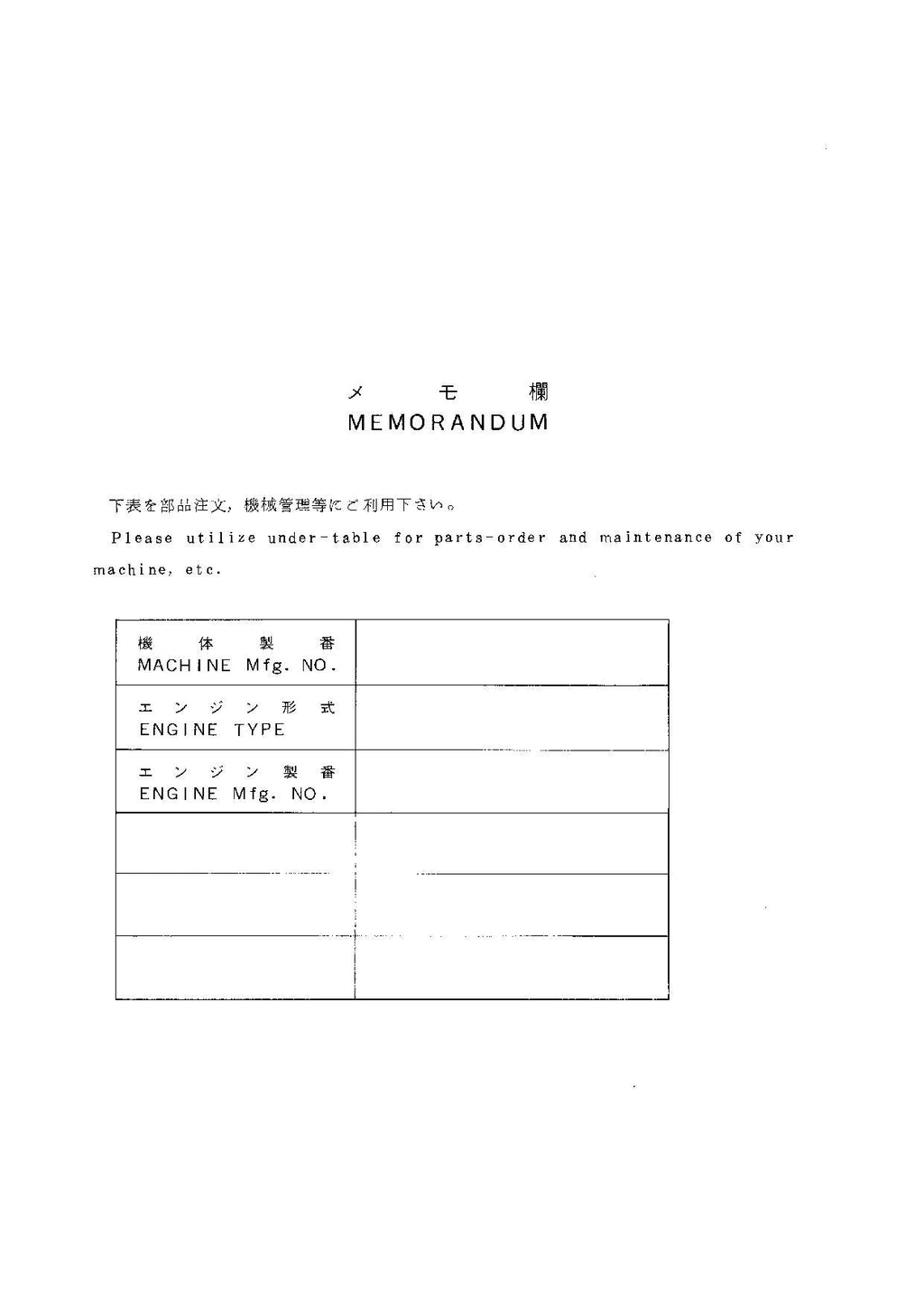 Hitachi LX120-2 Wheel Loader Parts Catalog Manual SN 001101-up
