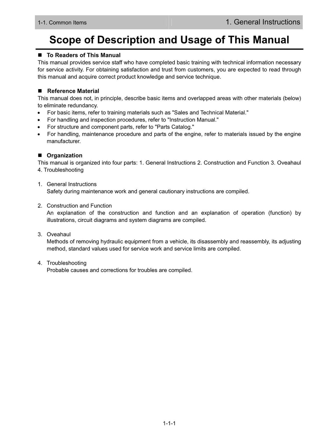 Hitachi LX15-7 LX20-7 LX30-7 LX40-7 Wheel Loader Service Manual