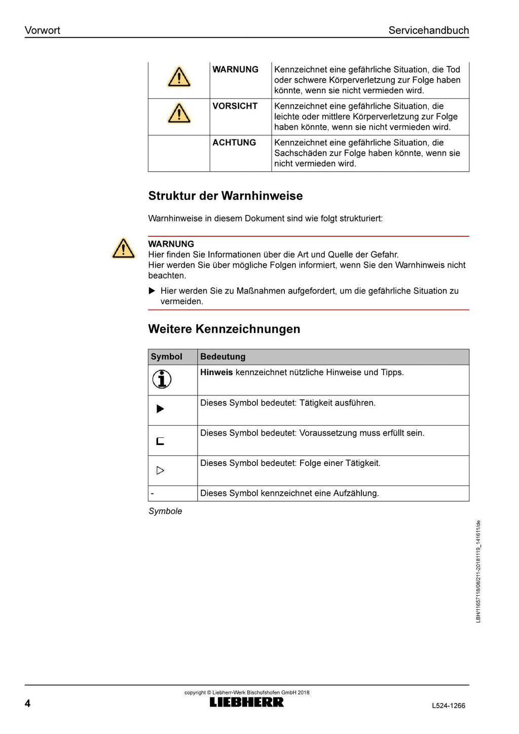 Liebherr L524 1266 Radlader Reparaturhandbuch Werkstatthandbuch
