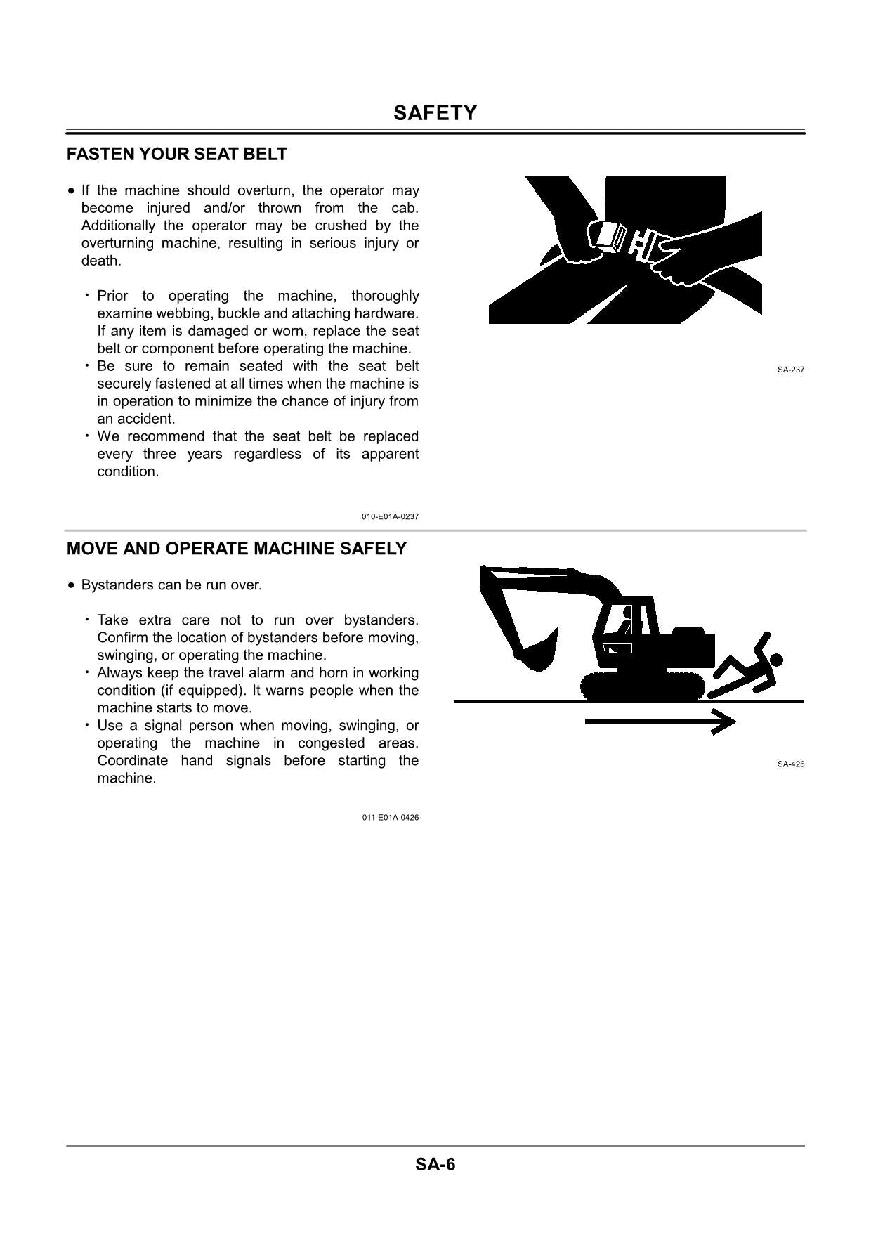 Manual de servicio y reparación de la excavadora Hitachi ZX350LCH ZX370MTH W-1HHE-00