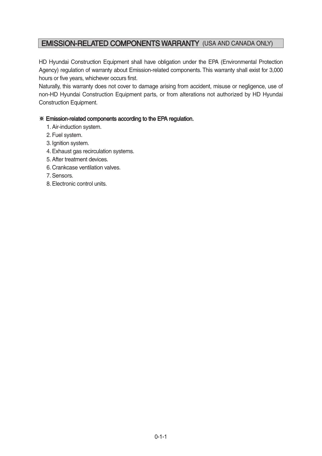 Hyundai HX300 L CRAWLER EXCAVATOR Operators Maintenance Manual