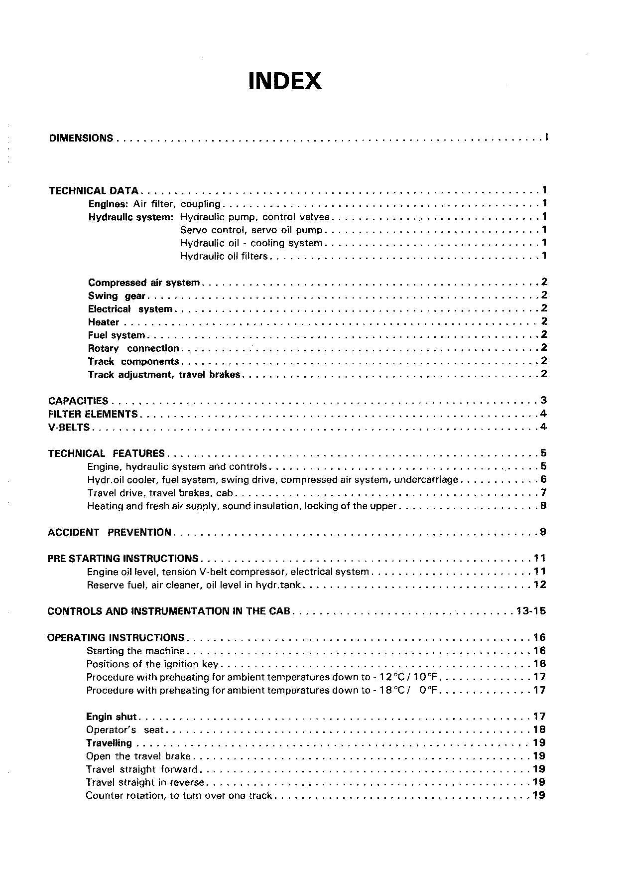 Liebherr R902 HD Kurzheck Excavator Operators manual