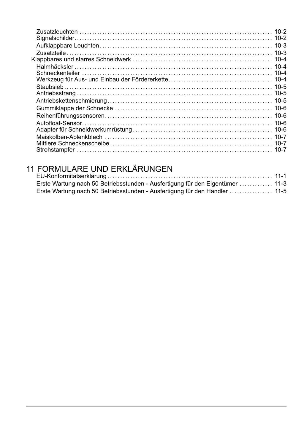 New Holland Starrer Einklappbarer Maispflückvorsatz Betriebsanleitung 6614