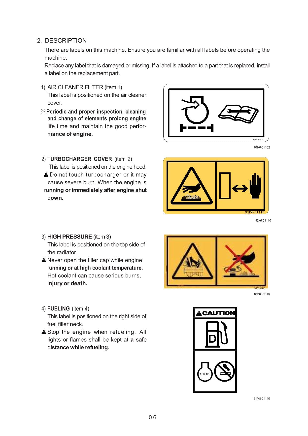 Hyundai HX210HD+ HX220HD+ CRAWLER EXCAVATOR Operators Maintenance Manual