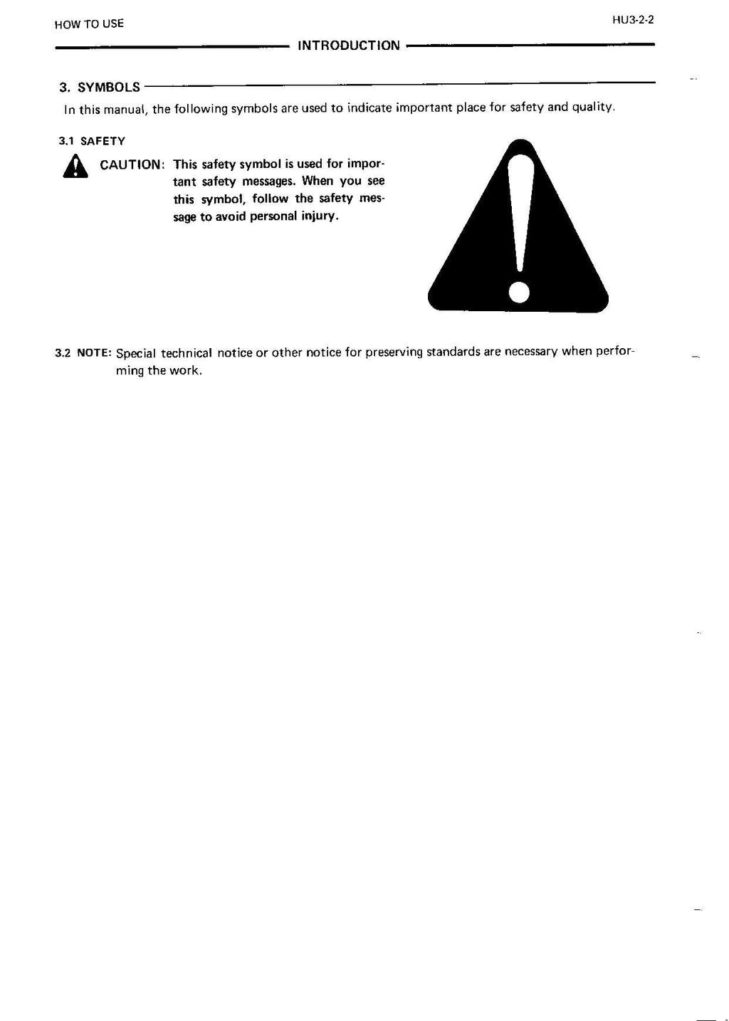 HITACHI EX120 Excavator Service Manual