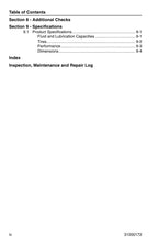 JLG 544D Telehandler Maintenance Operation Operators Manual