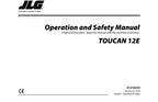 TOUCAN 12E 12E Plus Vertical Lift Maintenance Operation Operators Manual